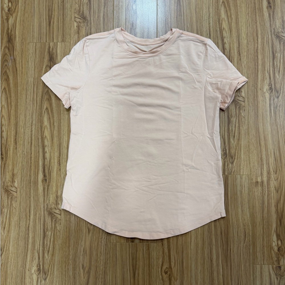 Orange Lululemon Tee Size 4